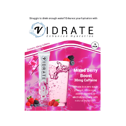 ViDrate Boost (Mixed Berry) SRDU (10x3g)