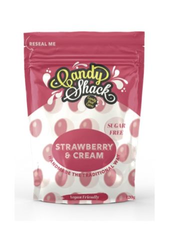 Candyshack Sugar Free Straw & Cream (120g)
