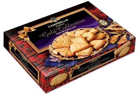 Campbells Gold Collection Shortbread Carton (150g)