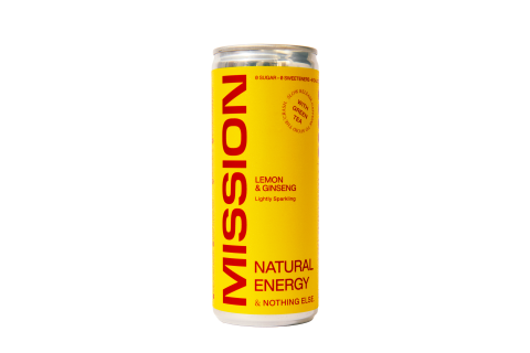 Mission Energise Cans Lemon (250ml)