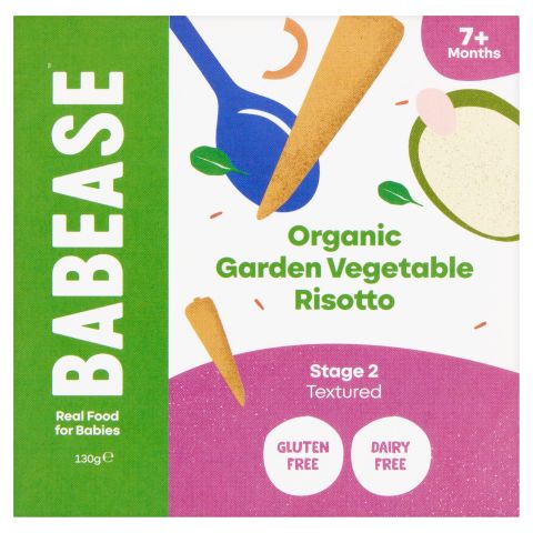 Babease Org Garden Vegetable Risotto Pot (130g)