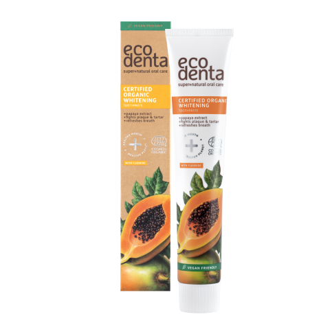 EcoDenta Org Whitening Toothpaste Papaya (75ml)