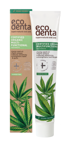 EcoDenta Org Toothpaste Hemp Oil (75ml)