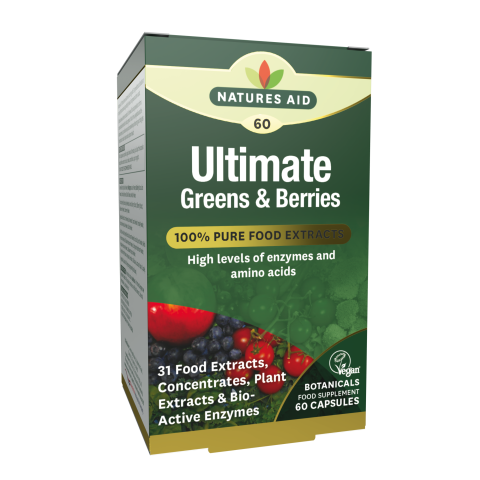 Natures Aid Ultimate Greens & Berries (60caps)