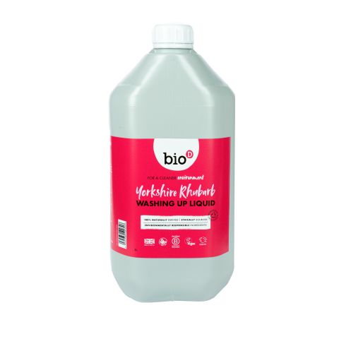 Bio-D York Rhubarb Washing Up Liquid (5ltr)