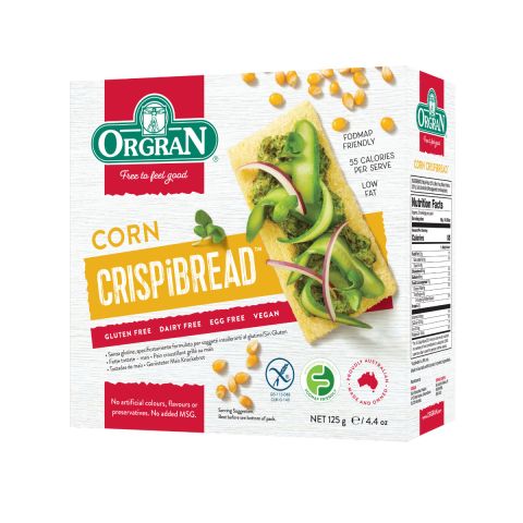 Orgran Corn Crispibread Toasted