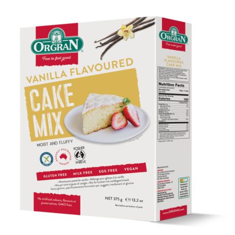 Orgran Cake Mix - Vanilla