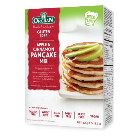 Orgran Pancake Mix - Apple & Cinnamon