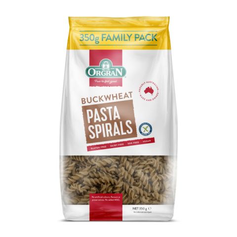 Orgran Buckwheat Spirals
