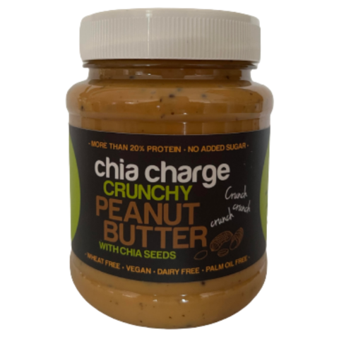 Chia Charge Peanut Butter with Chia Seeds Crunchy 350g