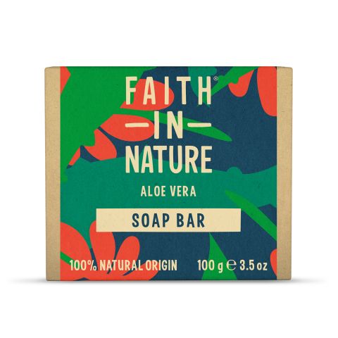 Faith In Nature Aloe Vera Soap 100g
