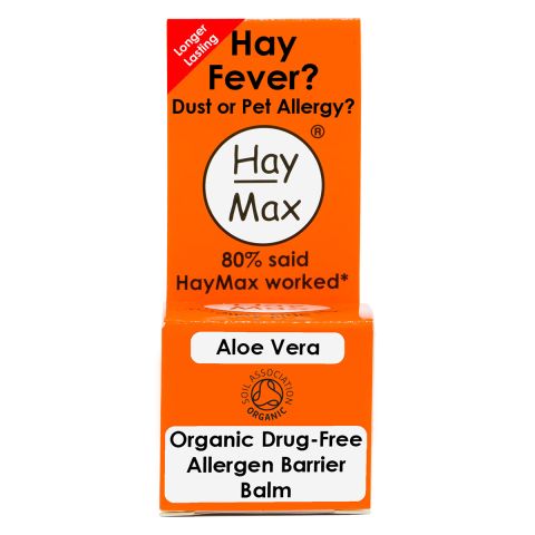 HayMax Aloe Vera Organic, Drug-Free Allergen Barrier balm