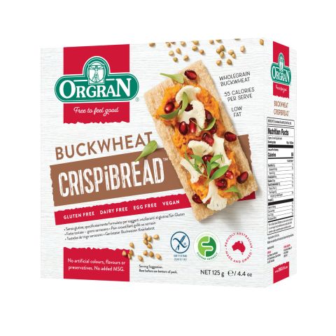 Orgran Buckwheat Crispibread (125g)