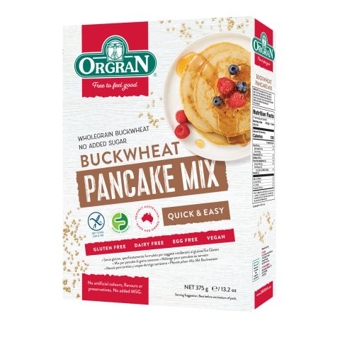 Orgran Pancake Mix - Buckwheat (375g)