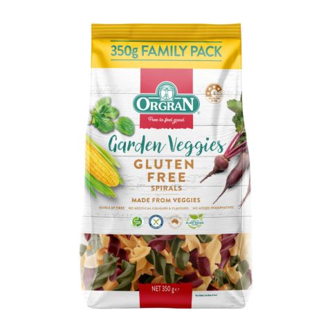 Orgran Garden Veggies Spirals (350g)