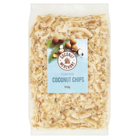 Coconut Merchant Organic Toasted Coconut Flakes (500g)