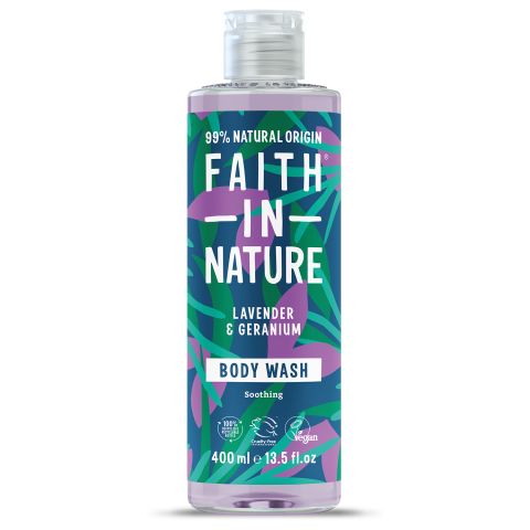 Faith In Nature Lavender & Geranium Body Wash (400ml)