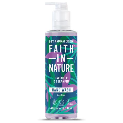 Faith In Nature Lavender & Geranium Hand Wash (400ml)