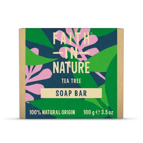 Faith In Nature Tea Tree Pure Veg Soap (100g)