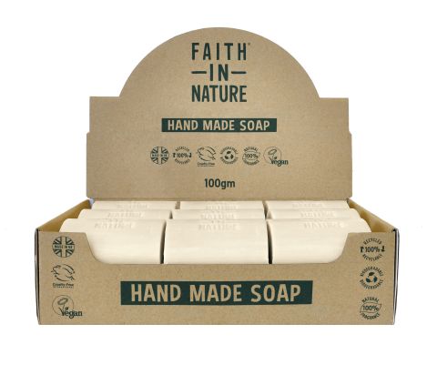Faith In Nature Lavender Soap Unpackaged (18x100g)