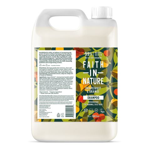 Faith In Nature Grapefruit & Orange Shampoo (5ltr)