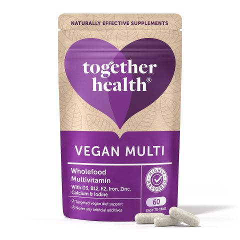 Together Health Vegan Multi Vit & Mineral (60caps)