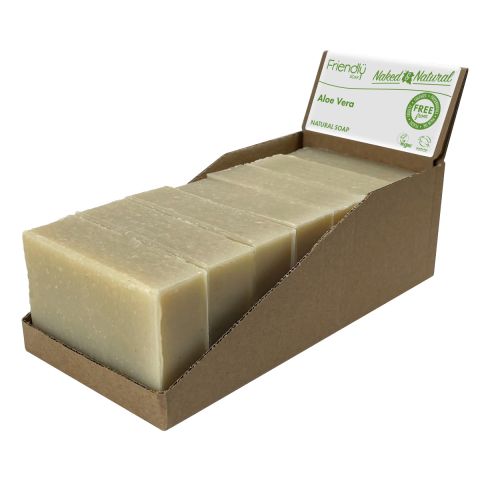 Friendly Soap Naked & Natural Bath Soap Aloe Vera (95g)