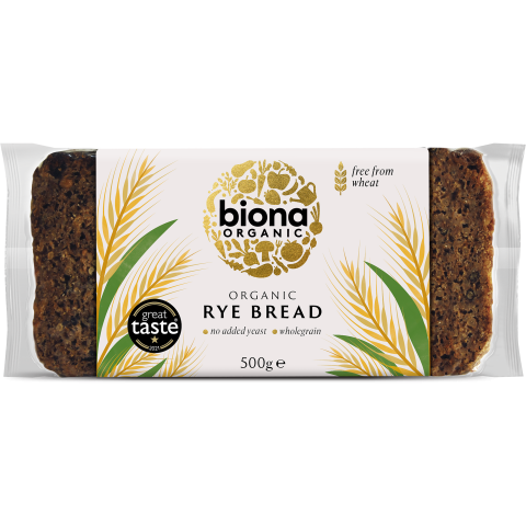 Biona Organic Rye Bread (500g)