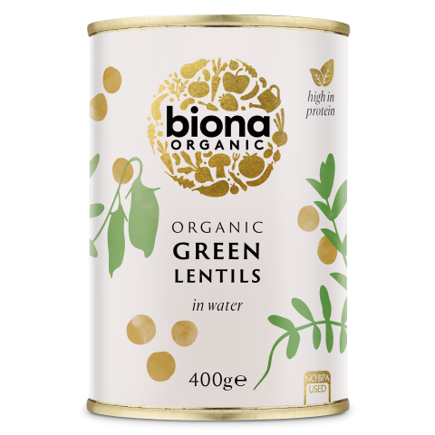 Biona Organic Lentils Green (400g)