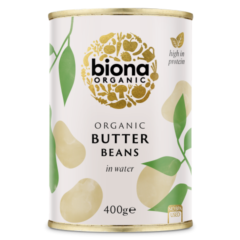 Biona Organic Butter Beans (400g)
