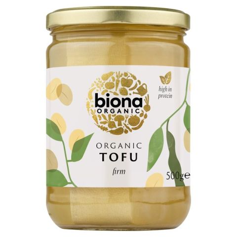 Biona Organic Plain Tofu - Ambient - Jar (500g)