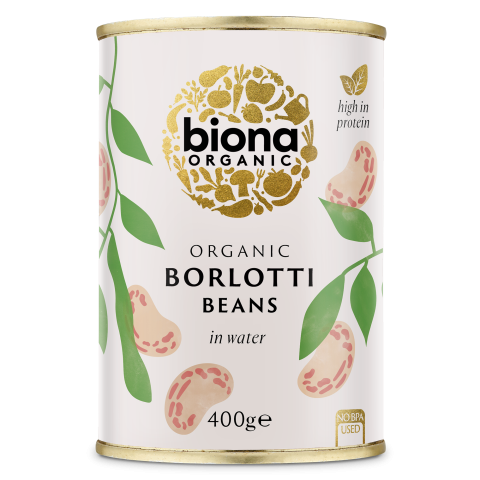 Biona Organic Borlotti Beans (400g)