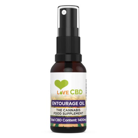 Love CBD 1400mg Entourage Oil (20ml)