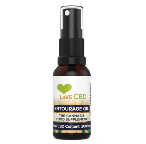 Love CBD 2000mg Entourage Oil (20ml)