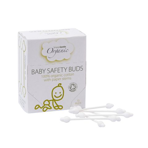 Simply Gentle Organic Safety Buds (72pc)