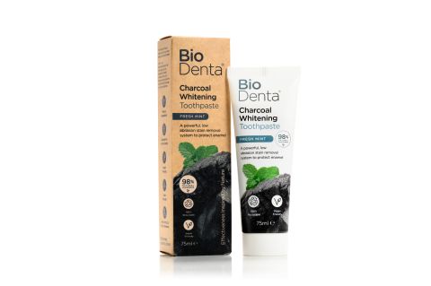 BioDenta Charcoal Whitening Toothpaste (75ml)