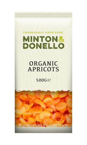 Minton & Donello Organic Apricots (500g)