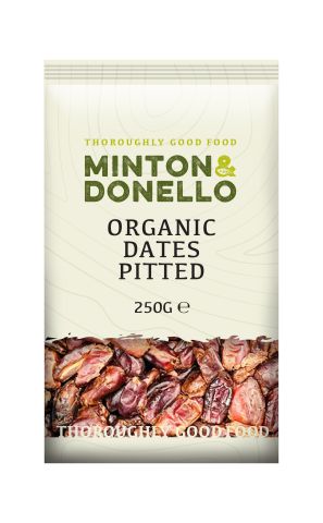 Minton & Donello Organic Dates Pitted (250g)