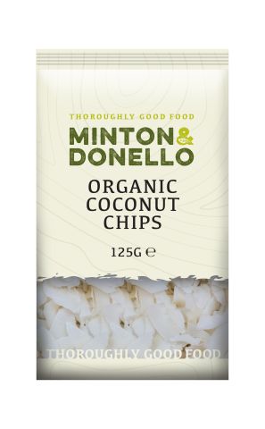 Minton & Donello Organic Coconut Chips (125g)
