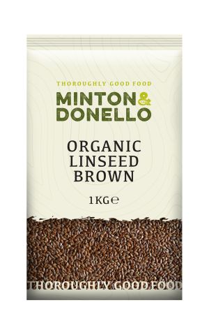 Minton & Donello Organic Linseed Brown (1000g)
