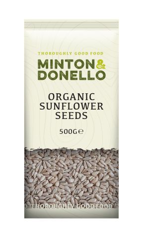 Minton & Donello Organic Sunflower Seeds (500g)