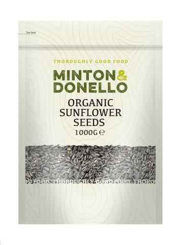 Minton & Donello Organic Sunflower Seeds (1000g)