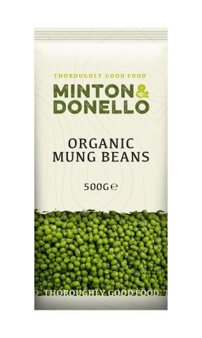 Minton & Donello Organic Mung Beans (500g)