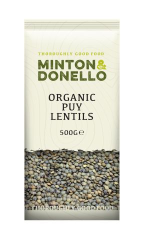 Minton & Donello Organic Puy Lentils (500g)
