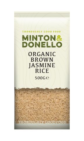 Minton & Donello Organic Brown Basmati Rice (500g)