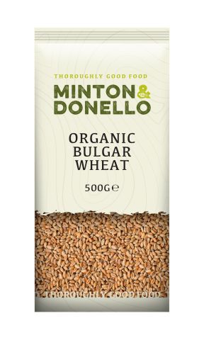 Minton & Donello Organic Bulgar Cracked Wheat Coars (500g)