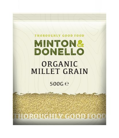 Minton & Donello Organic Millet Grain Hulled (500g)