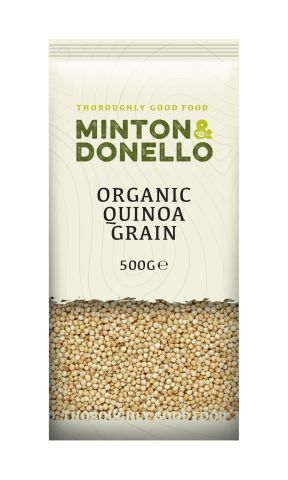 Minton & Donello Organic Quinoa Grain (500g)