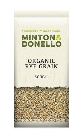 Minton & Donello Organic Rye Grain (500g)