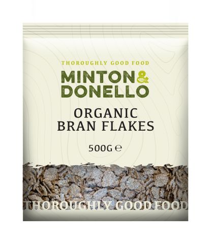 Minton & Donello Organic Bran Flakes (500g)